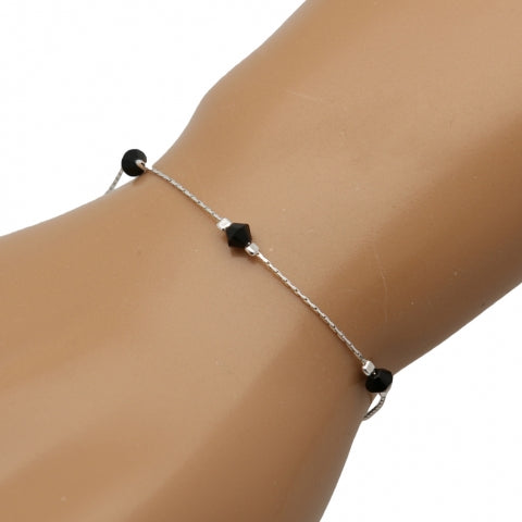 SILVER BRACELET 17-20 CM