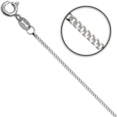 STERLING SILVER NECKLACE - BLUE