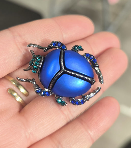 Beetle brooch