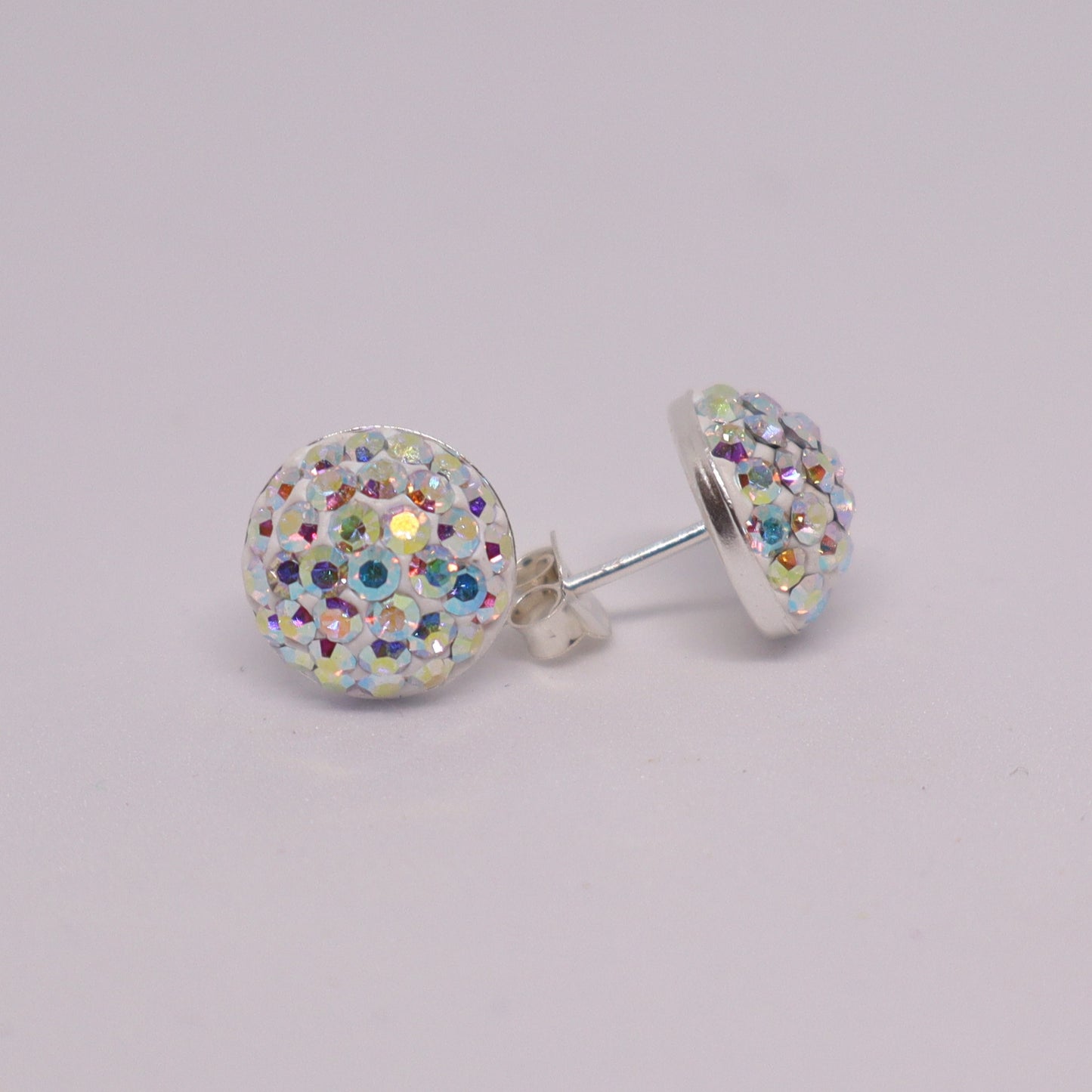 STERLING SILVER MULTICOLOUR EARRINGS